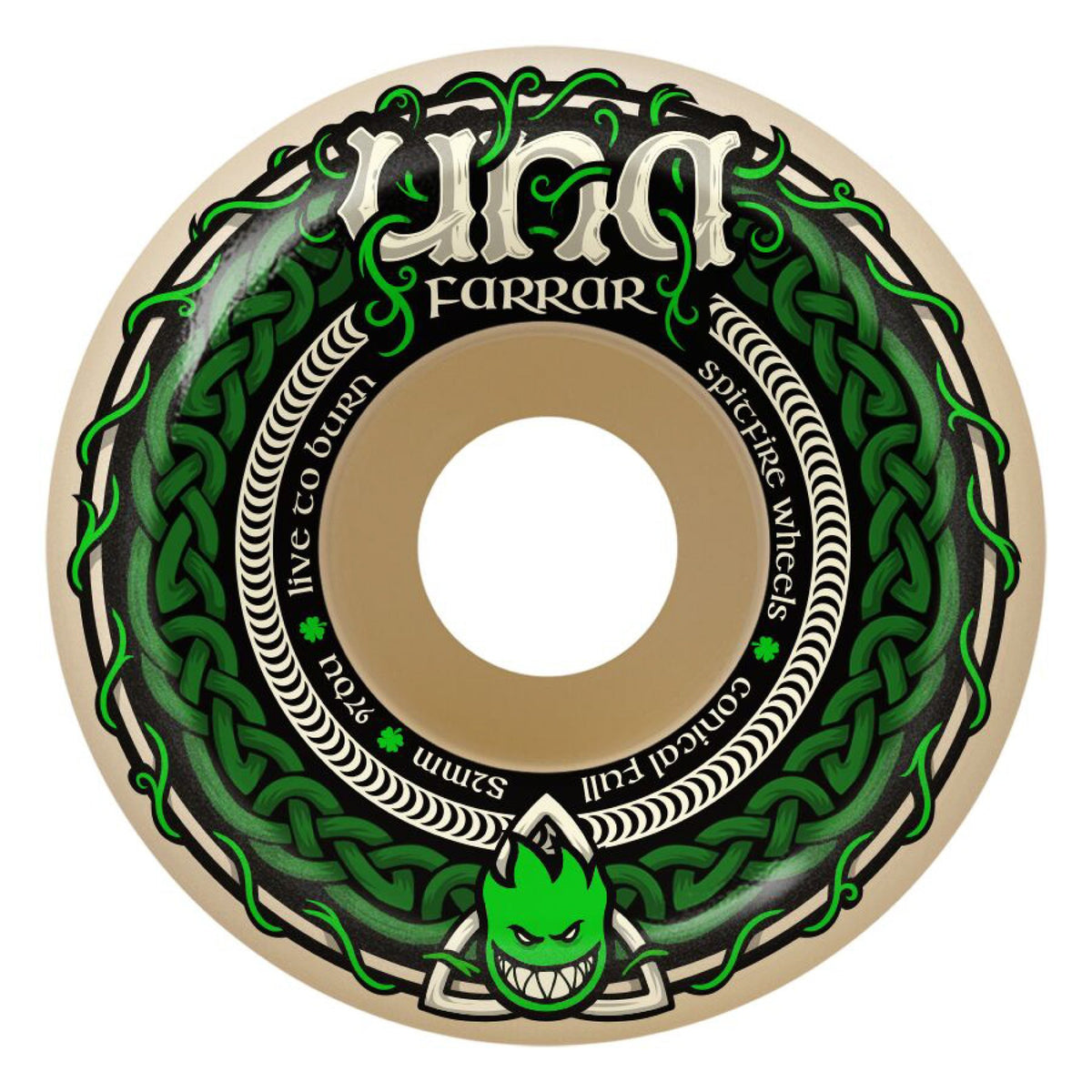 Spitfire F4 Una Trinity Conical Full Wheels 97D 52mm