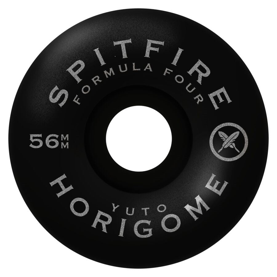 Spitfire F4 Yuto Cherry Clossom Classics Wheels 99d 56mm Black - Goodnews Skateshop