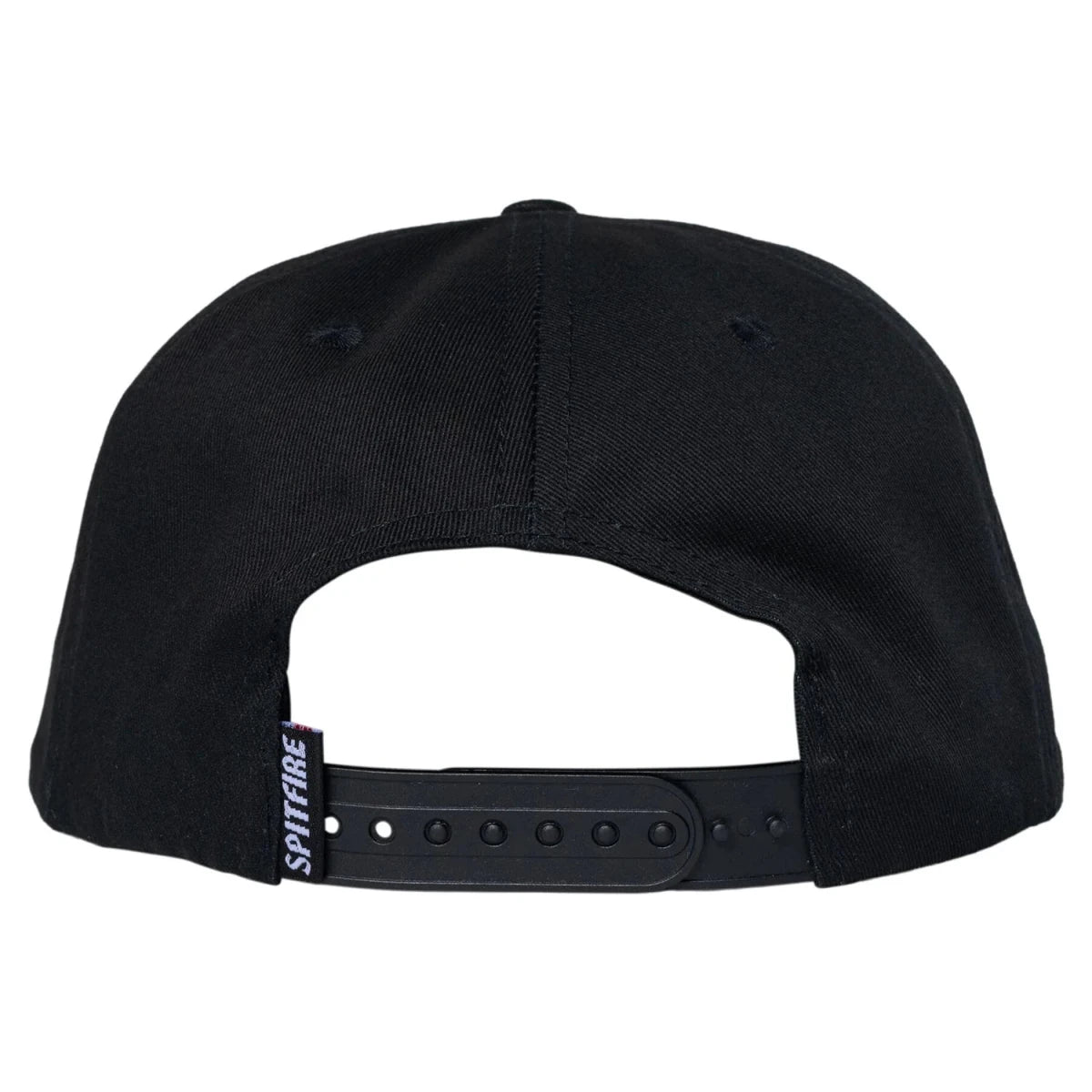 Spitfire LTB Arch Snapback Hat in Black/White - Goodnews Skateshop