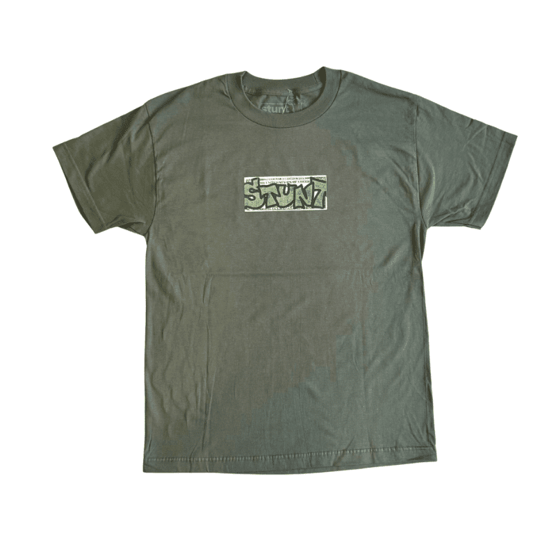 Stunt Buck T-Shirt in Olive - Goodnews Skateshop