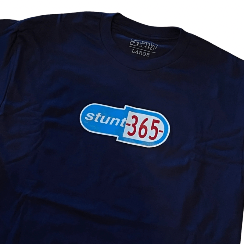 Stunt Stunt 182 T-Shirt in Navy - Goodnews Skateshop