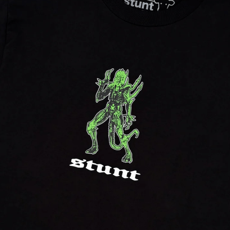 Stunt Xeno T-Shirt in Black - Goodnews Skateshop