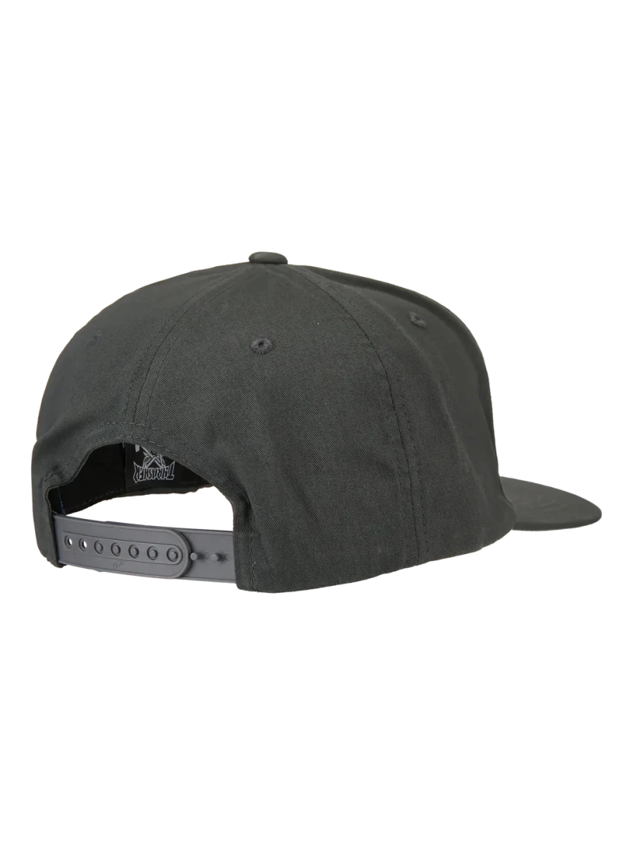 Thrasher Clouds By Spanky Snapback Hat in Charcoal - Goodnews Skateshop