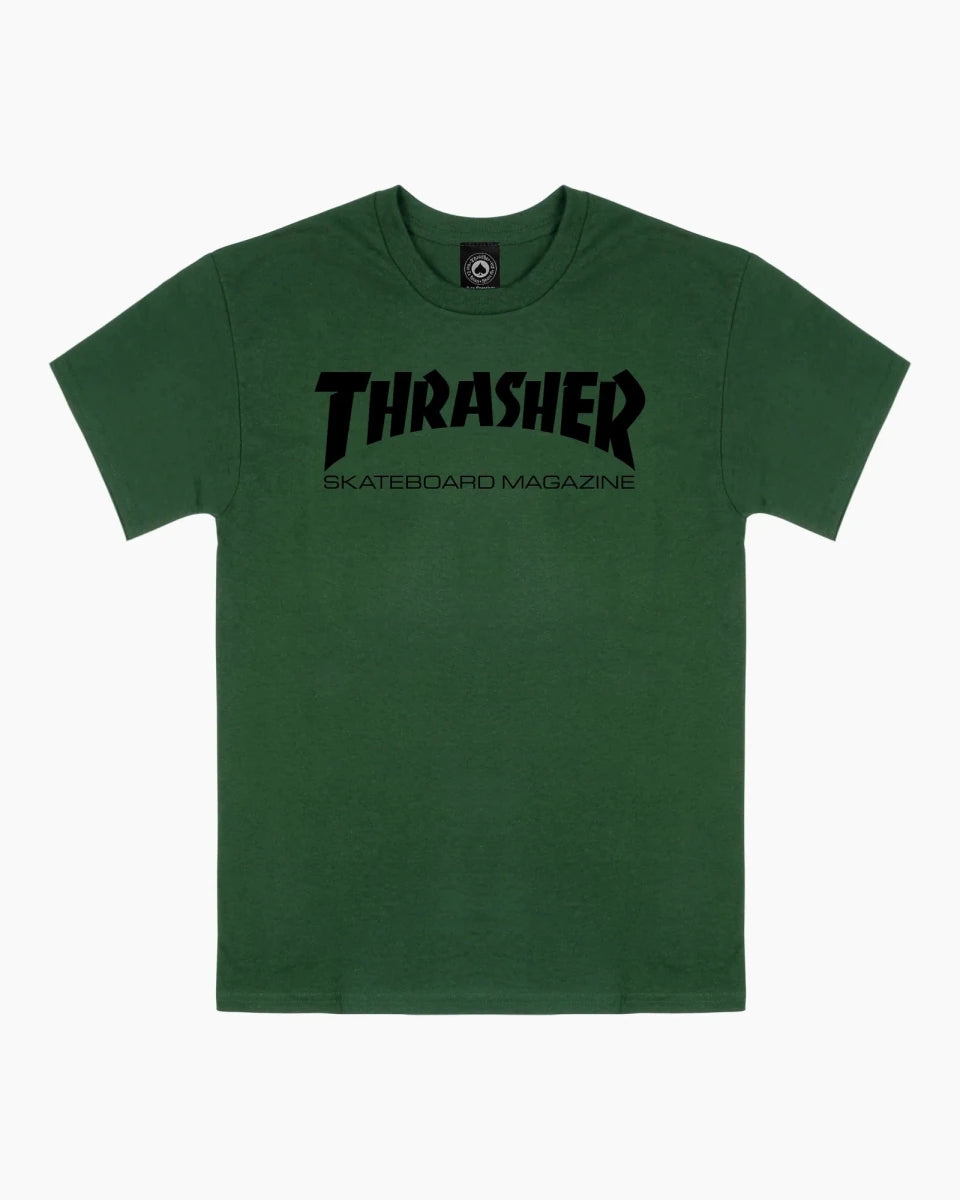 Thrasher Skate Mag T-Shirt in Green - Goodnews Skateshop