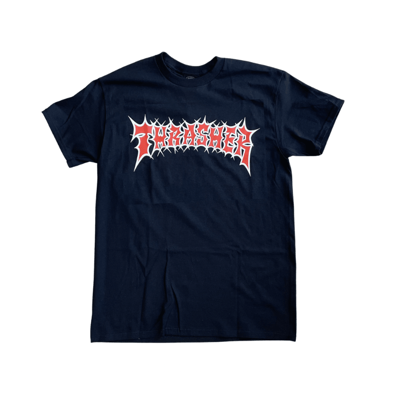Thrasher Spikey T-Shirt in Black - Goodnews Skateshop