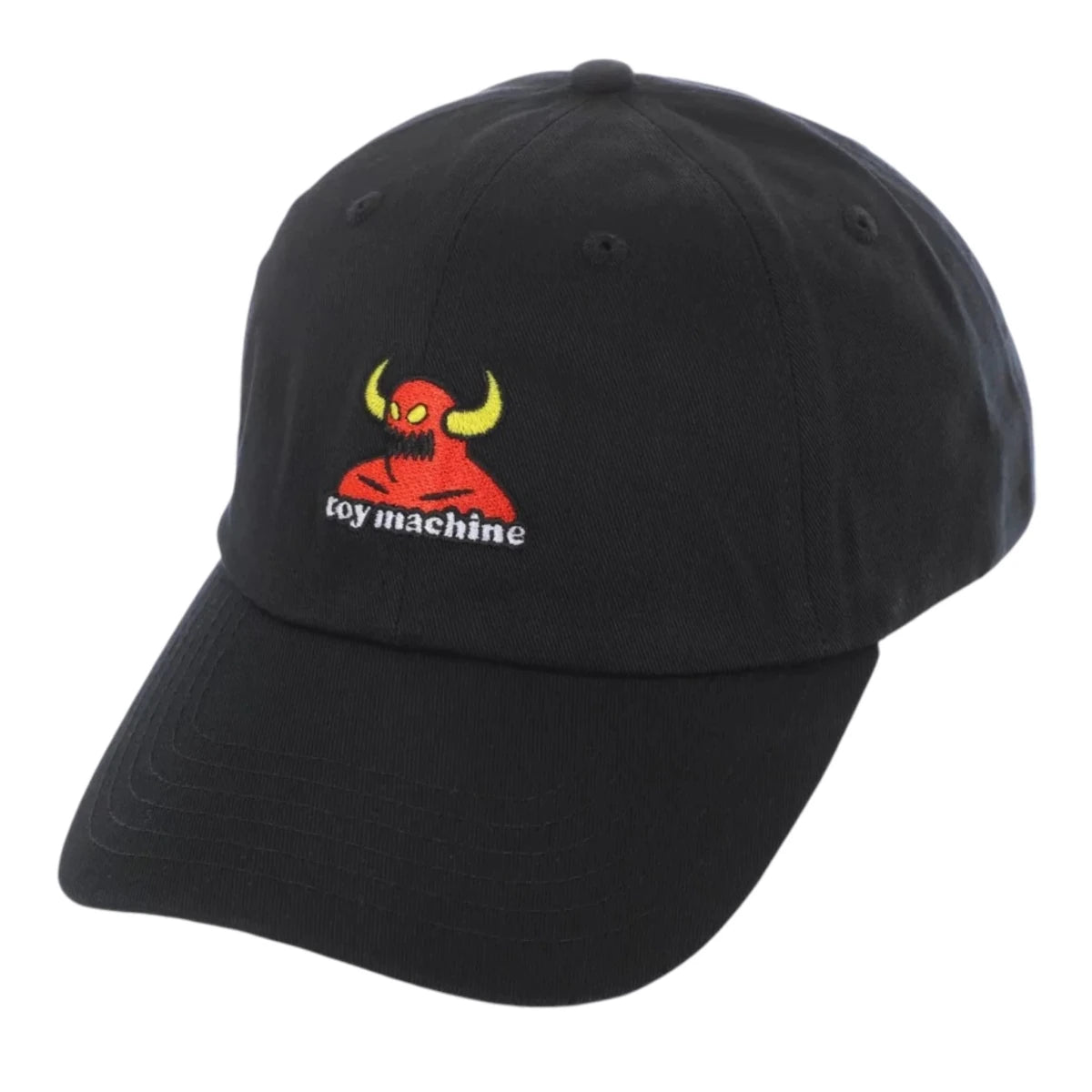 Toy Machine Monster Strapback Dad Hat in Black - Goodnews Skateshop