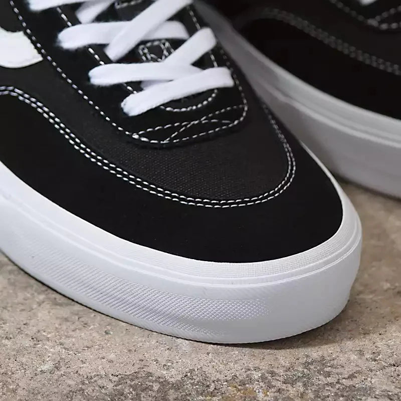 Vans Crockett High in Black/White - Goodnews Skateshop
