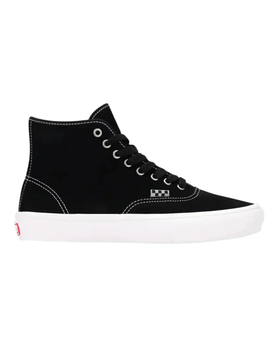 Vans Skate Authentic High in Black Suede - Goodnews Skateshop