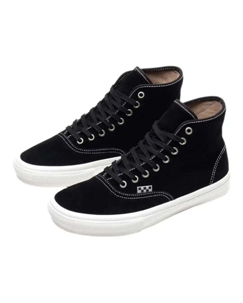 Vans Skate Authentic High in Black Suede - Goodnews Skateshop