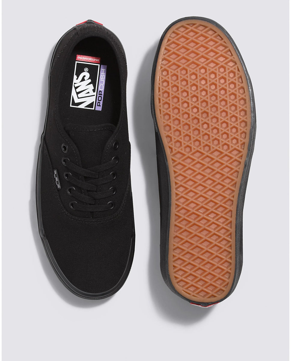 Vans Skate Authentic in Black/Black - Goodnews Skateshop