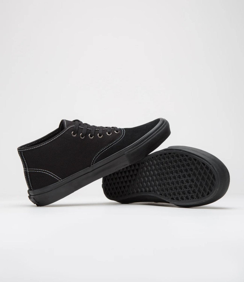 Vans Skate Authentic Mid in Blackout - Goodnews Skateshop