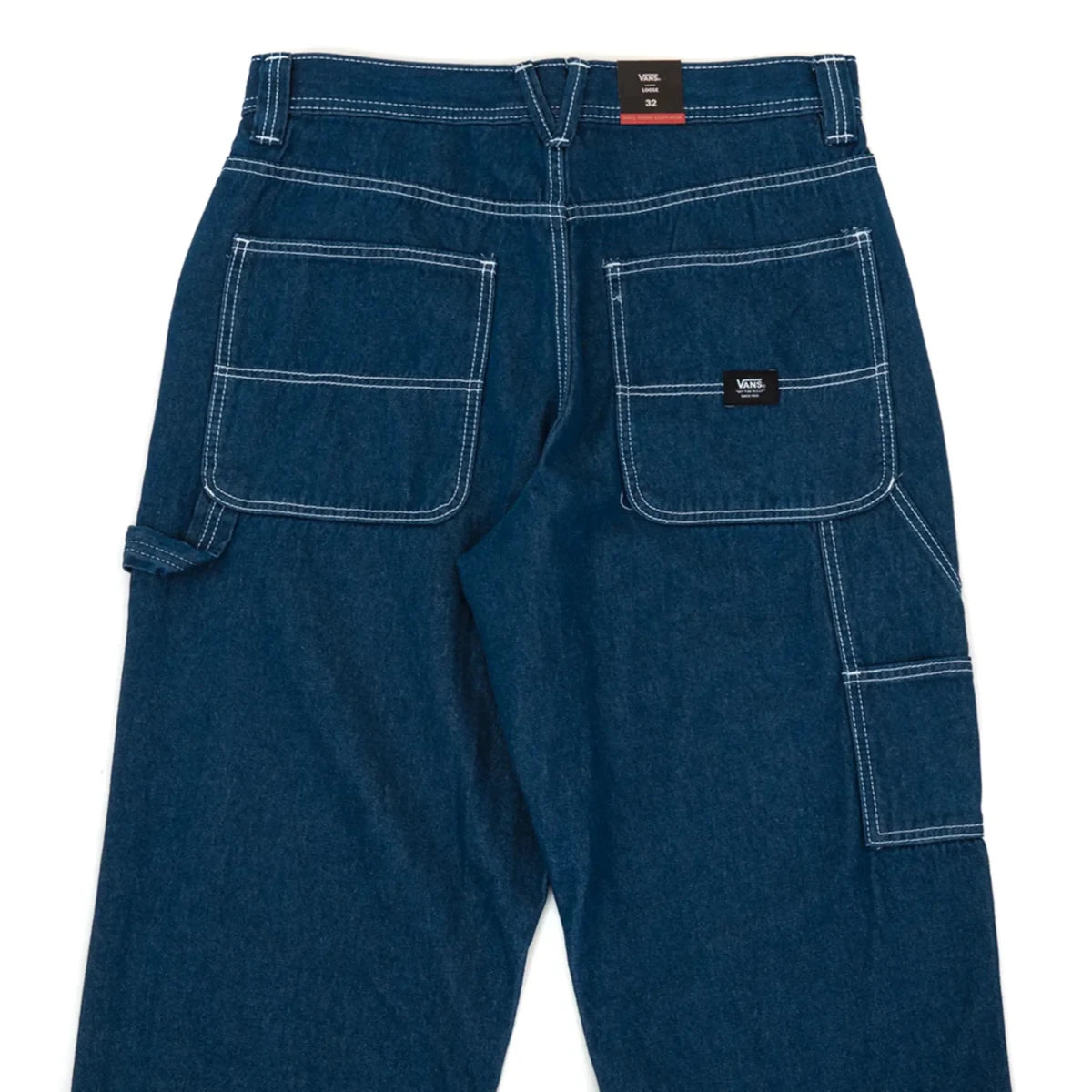 Vans Skate Chore Loose Denim Pant in Indigo Rinse - Goodnews Skateshop