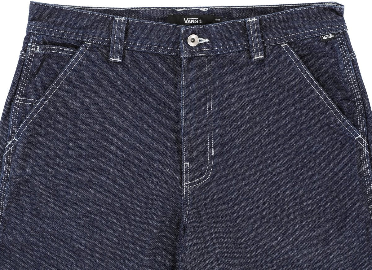 Vans Skate Chore Loose Denim Pant in Indigo Rinse - Goodnews Skateshop