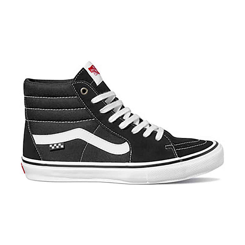 Vans Skate Sk8 - Hi in Black/White - Goodnews Skateshop