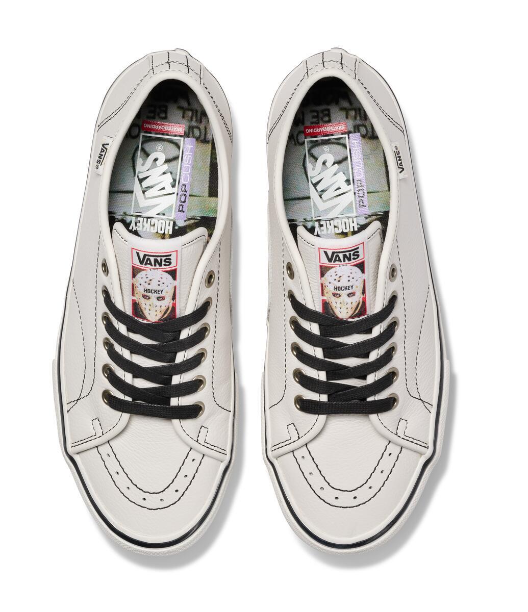 Vans Skate X Hockey AVE Classic in White/White - Goodnews Skateshop