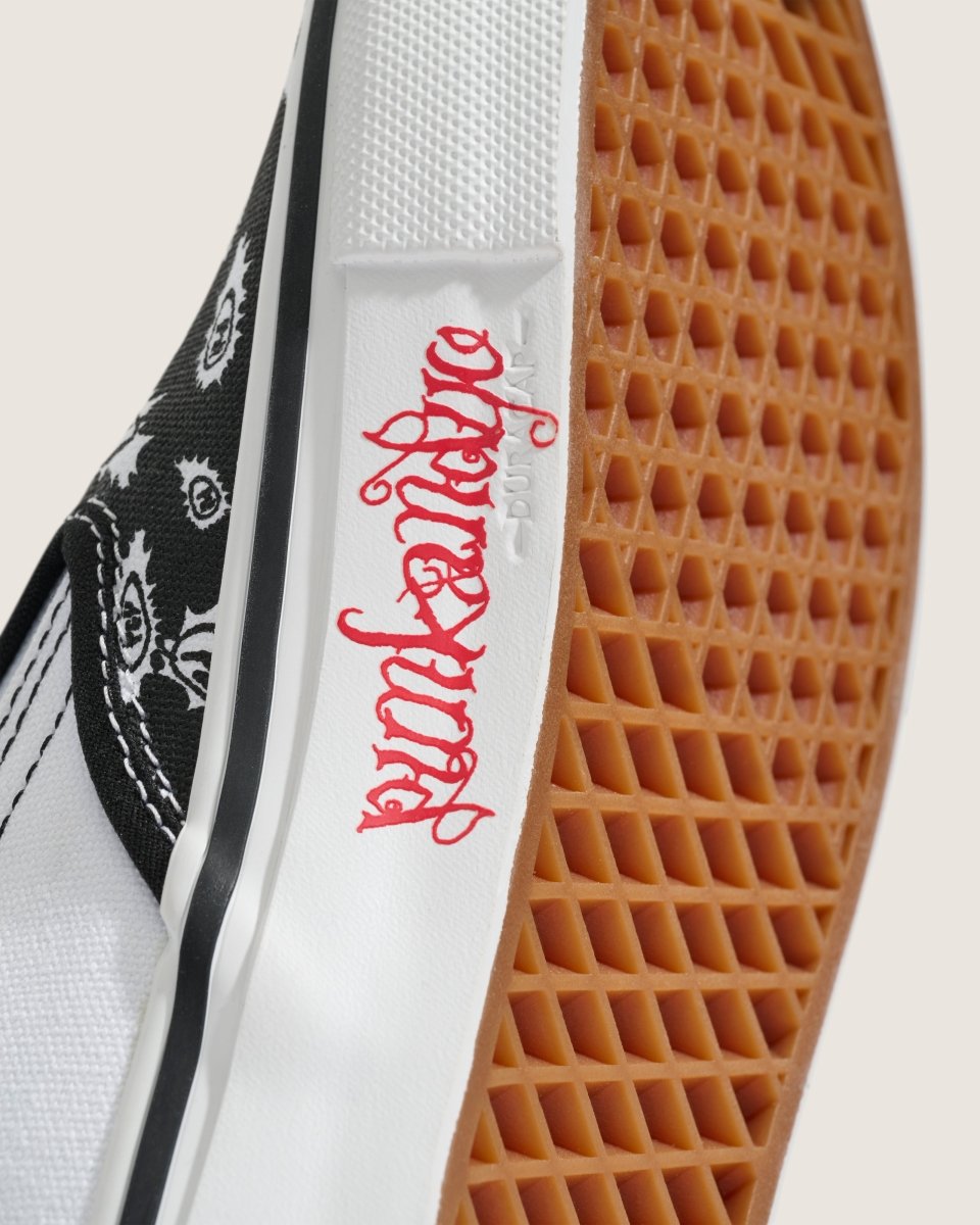 Vans Skate X PUNKANDYO Skate Slip-On in Black/White - Goodnews Skateshop