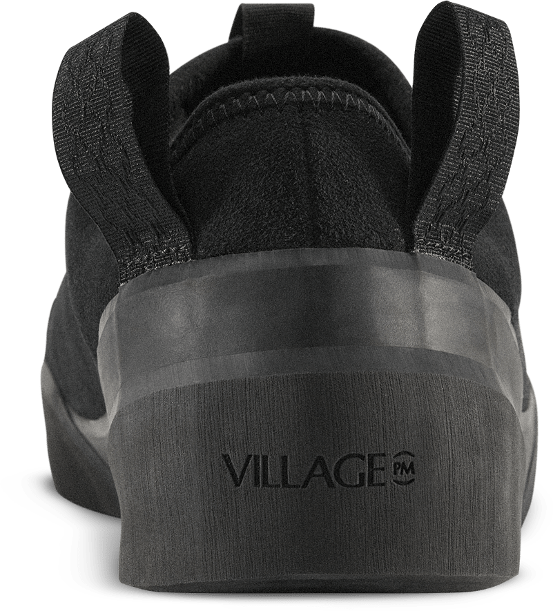 Village PM 1PM in Black/Natural Black - Goodnews Skateshop