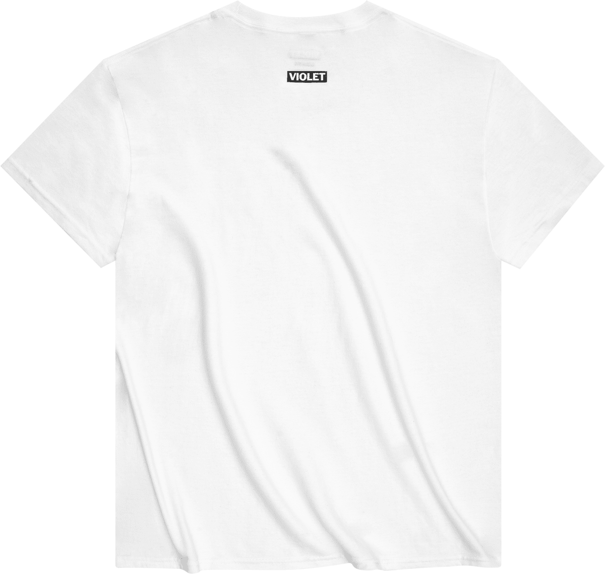 Violet But We're Cooler Than Everyone Else T-Shirt in White - Goodnews Skateshop