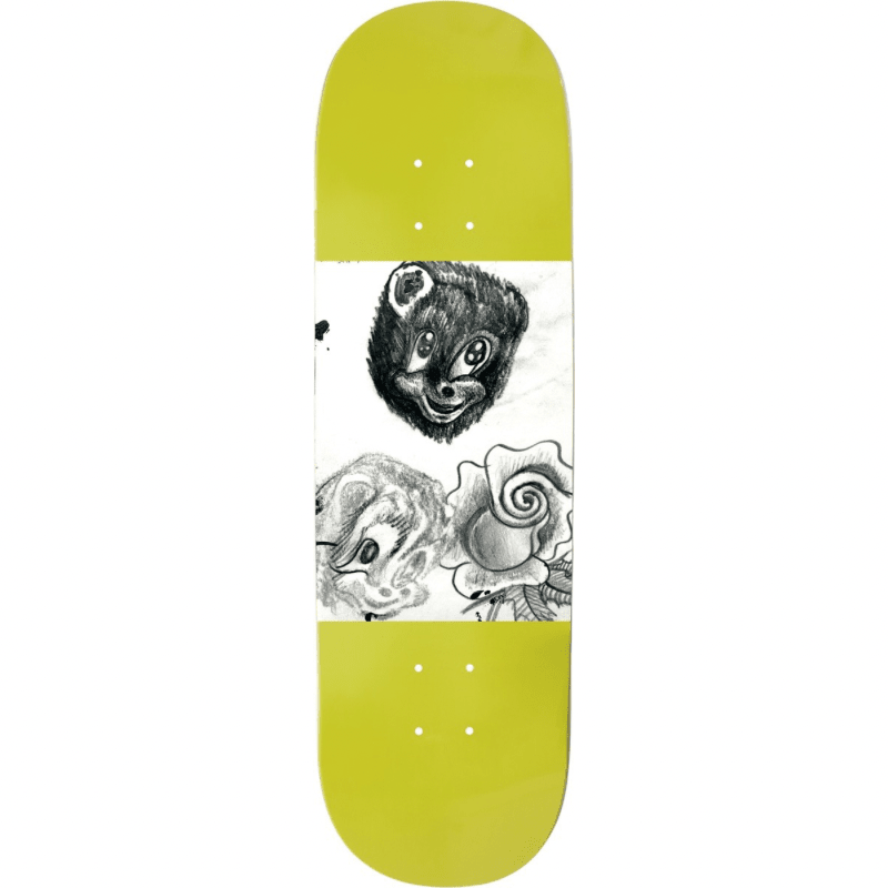 Violet Green Beary Awesome Deck 8.25 - Goodnews Skateshop