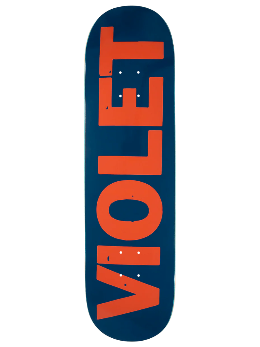 Violet Navy and Red Crew Deck 8.38 - Goodnews Skateshop