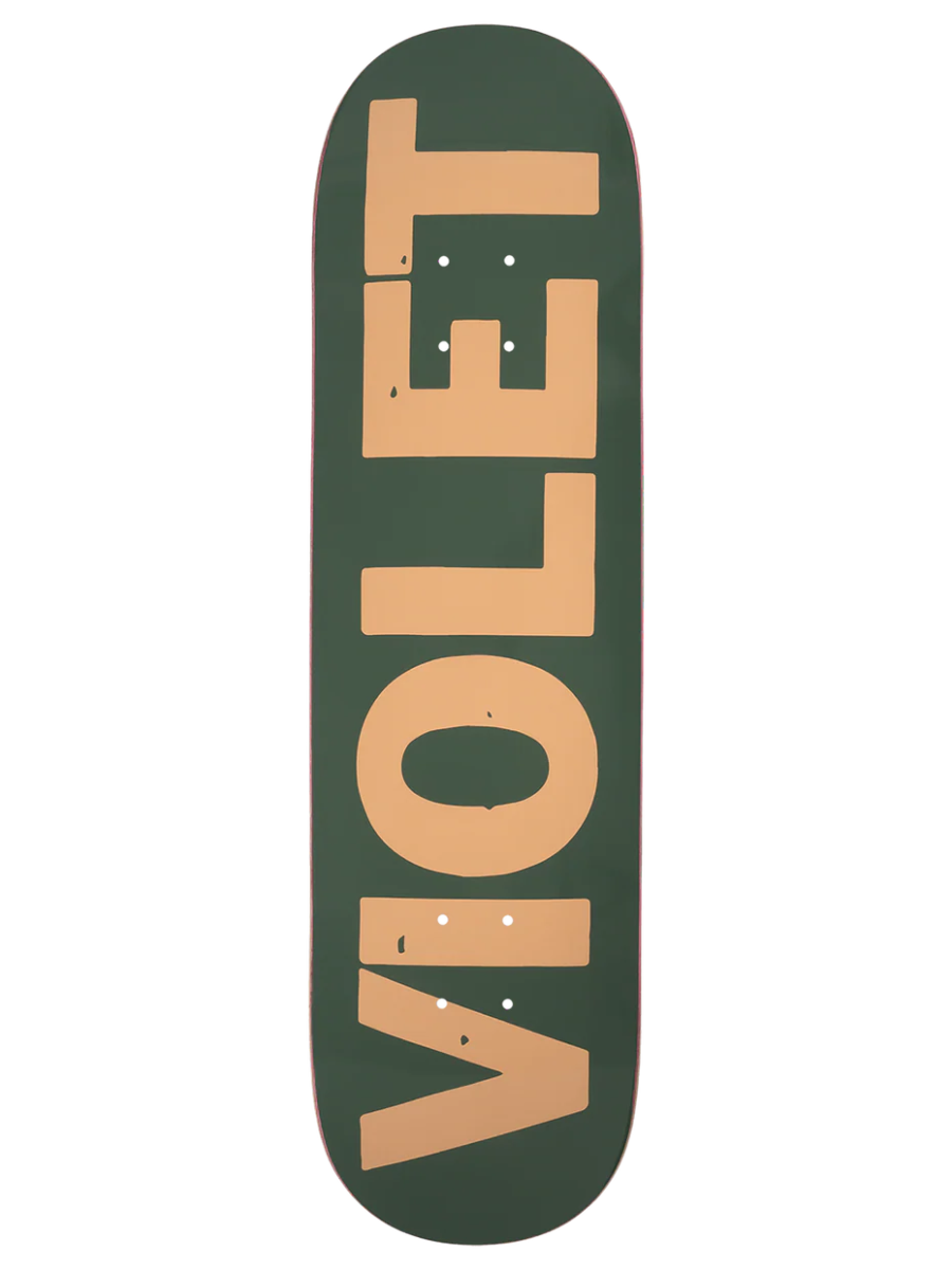 Violet Olive Crew Deck 8.0 - Goodnews Skateshop