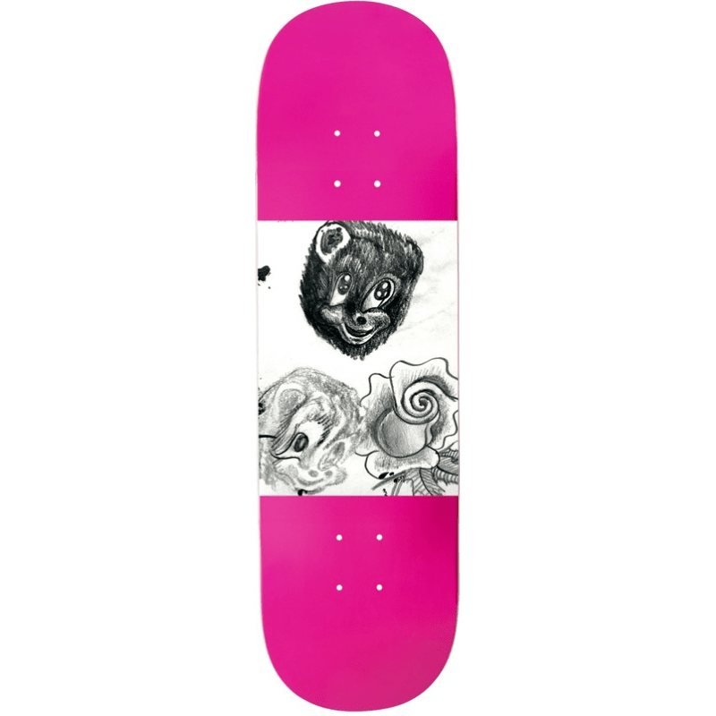 Violet Pink Beary Awesome Deck 8.38 - Goodnews Skateshop