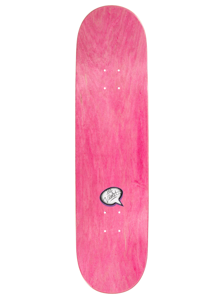 Violet Silver Alex Olson Metal Deck 8.25 - Goodnews Skateshop