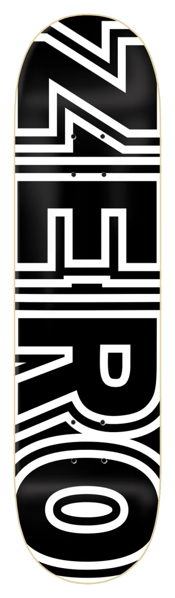 Zero Classic Bold Deck 8.5 - Goodnews Skateshop