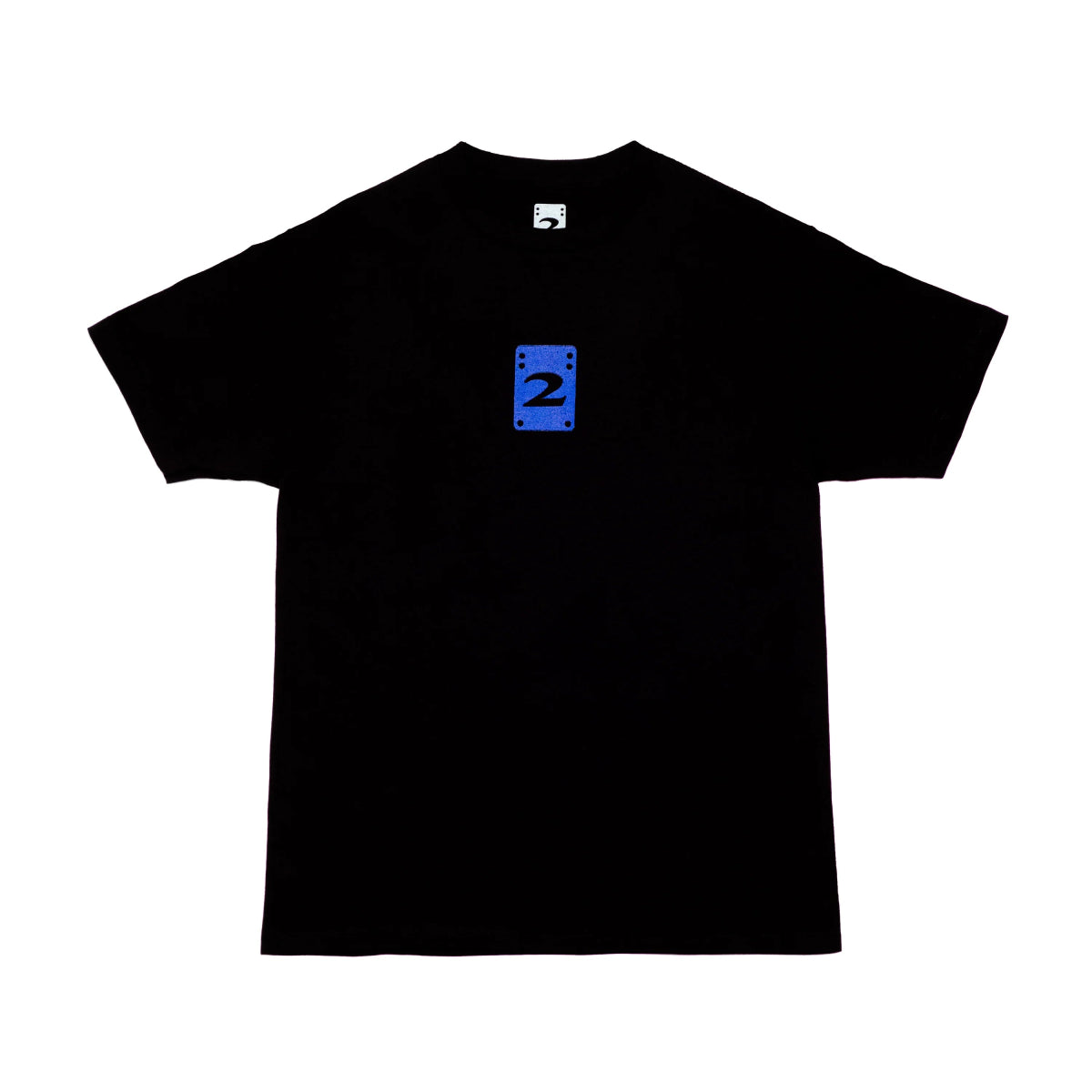 2 Riser Pads Logo T-Shirt in Black - Goodnews Skateshop
