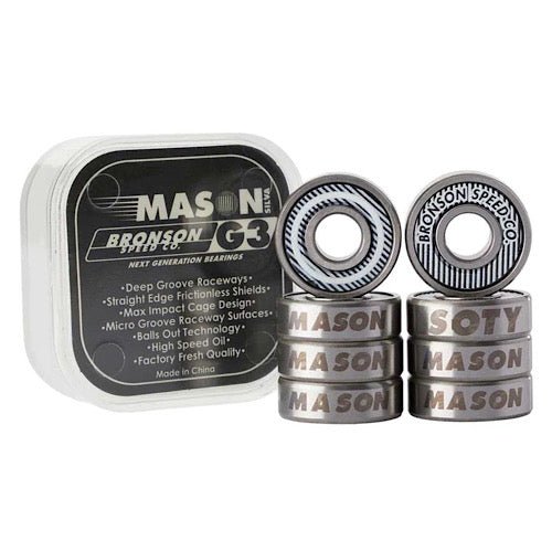 Bronson Bearings G3 Mason Pro - Goodnews Skateshop