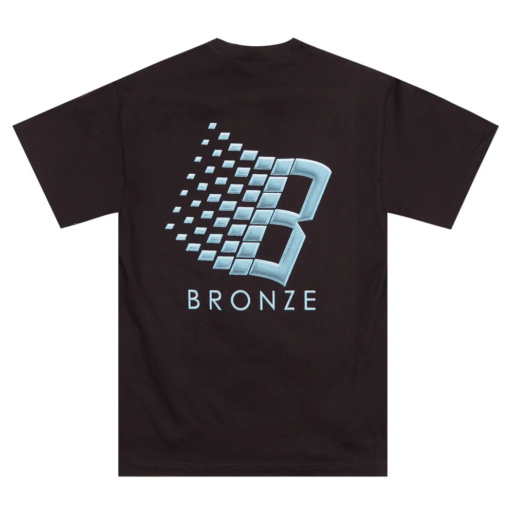 Bronze 56K Balloon Logo T-Shirt in Black - Goodnews Skateshop