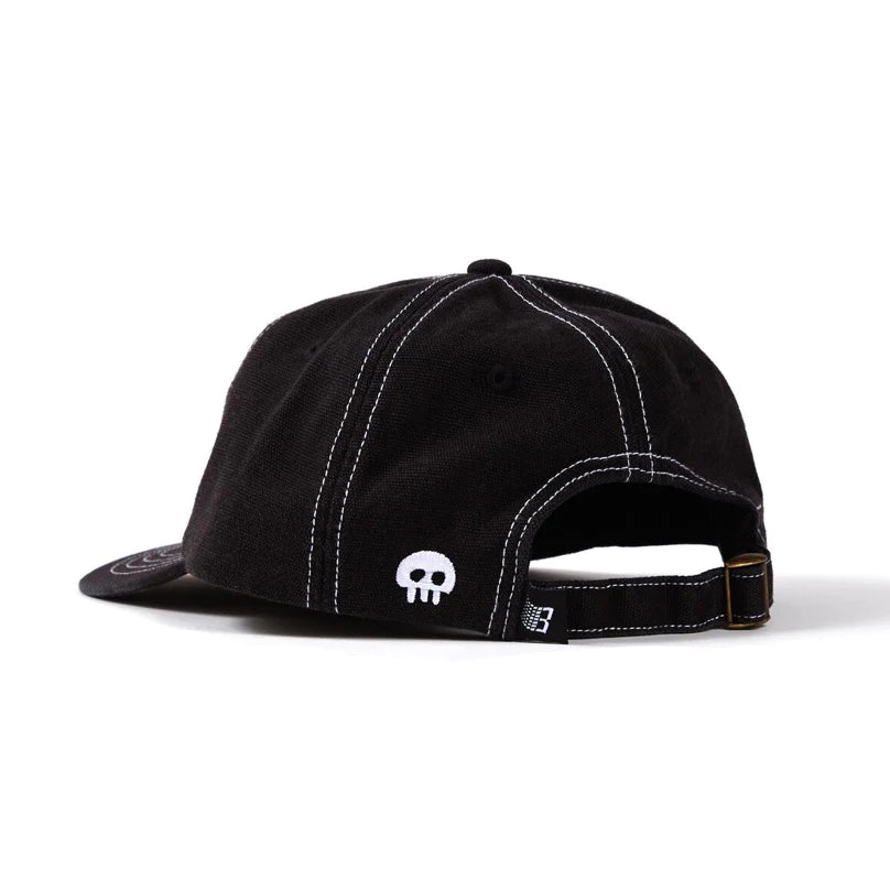 Bronze 56K Bones Hat in Black - Goodnews Skateshop