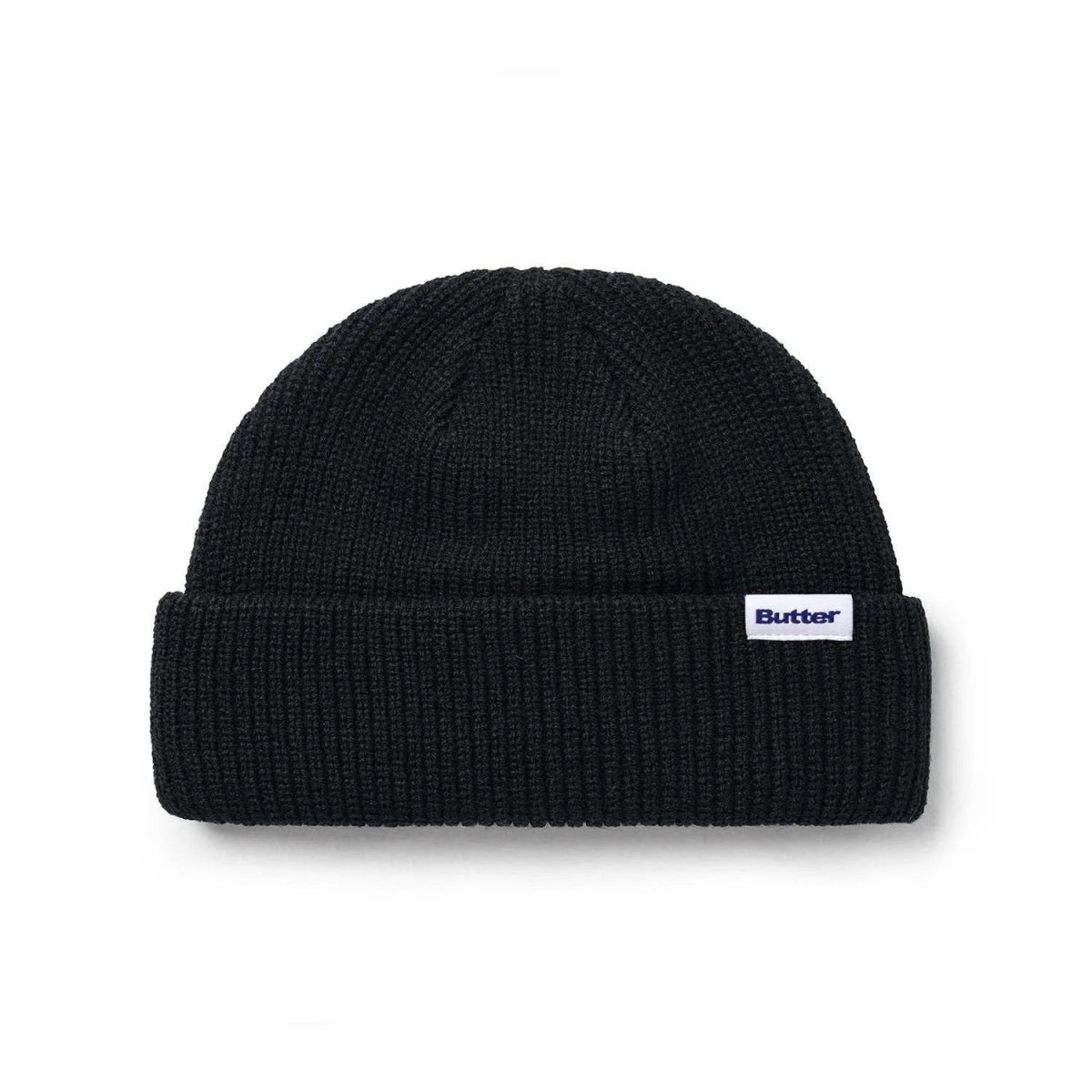 Butter Goods Wharfie Beanie in Black - Goodnews Skateshop