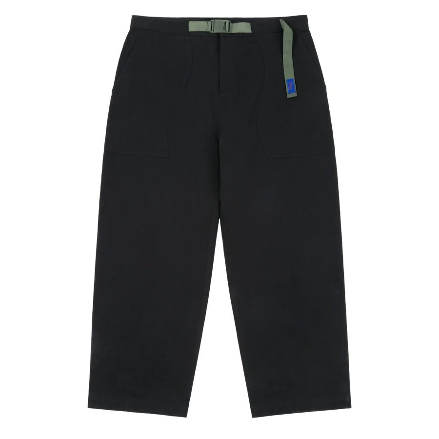 Dime Belted Twill Pants in Dark Charcoal - Goodnews Skateshop