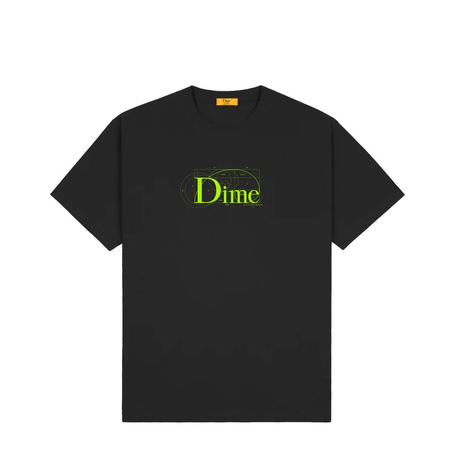 Dime Classic Ratio T-Shirt in Black - Goodnews Skateshop