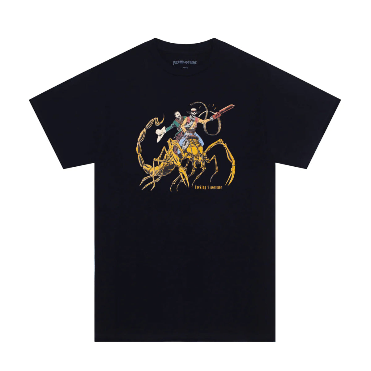 FA Scorpion T-shirt in Black - Goodnews Skateshop