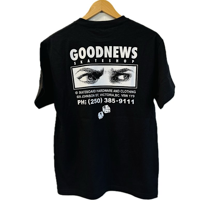 Goodnews Reaper T-Shirt in Black - Goodnews Skateshop