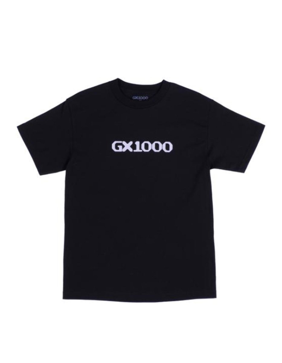 GX1000 OG Logo Tee Black - Goodnews Skateshop