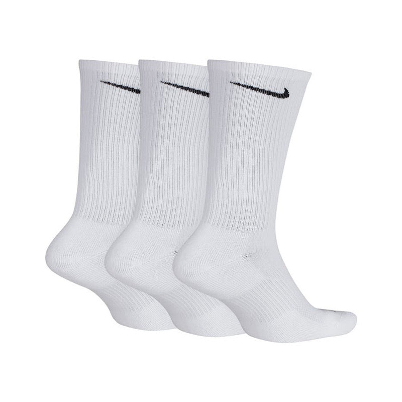 Nike Everyday Plus Cushioned Sock 3 Pack in White - Goodnews Skateshop