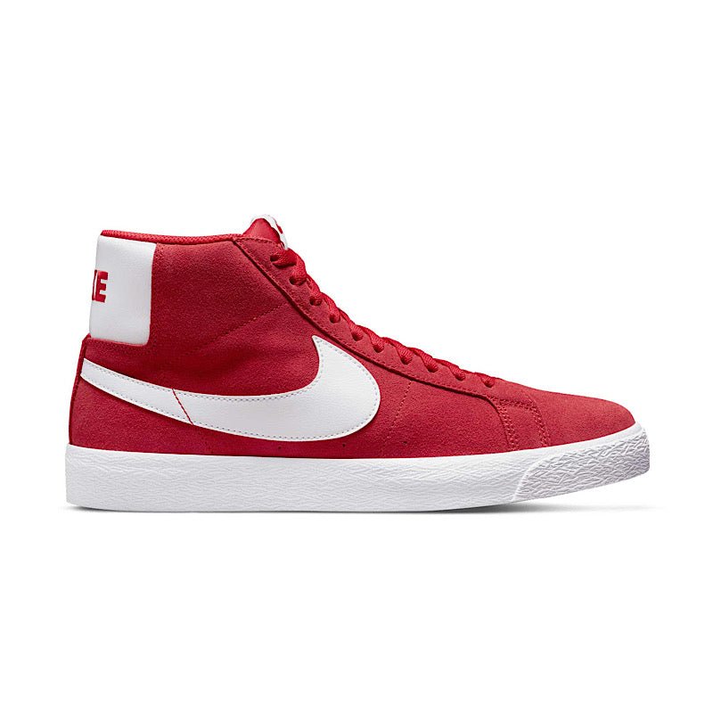 Nike SB Blazer Mid in University Red/White - Goodnews Skateshop