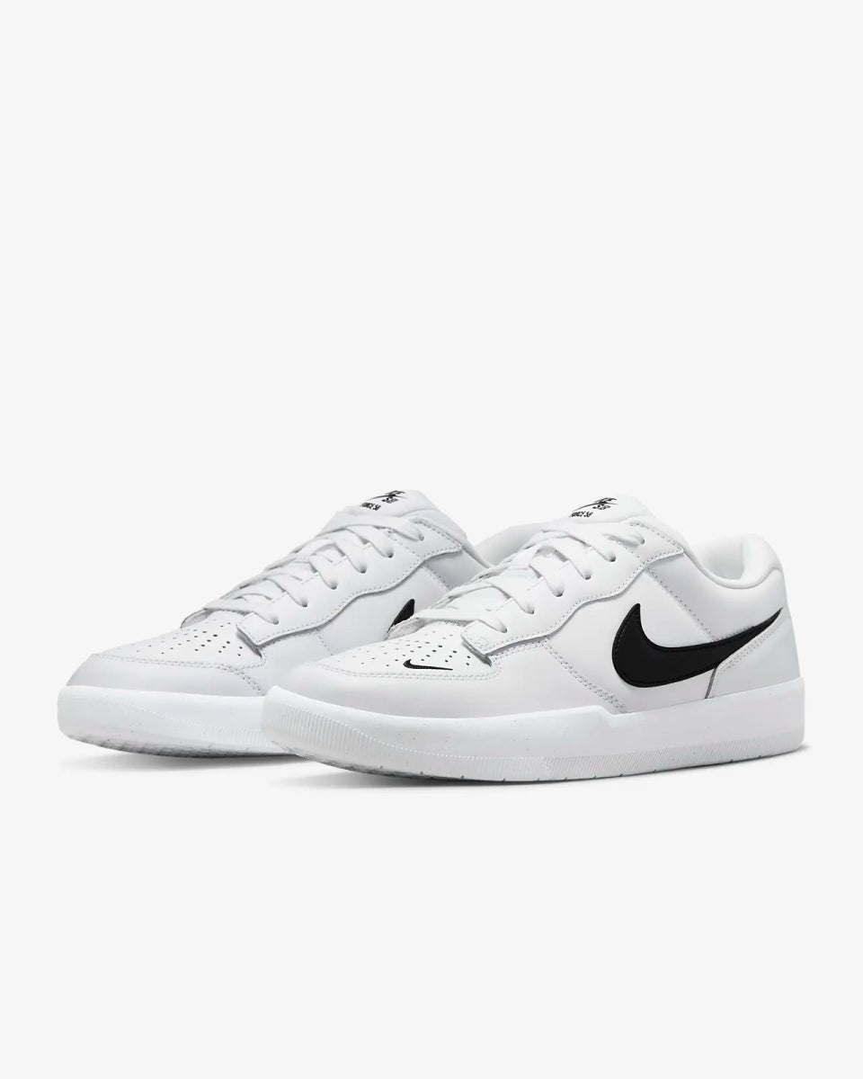 Nike SB Force 58 Premium in White/Black - Goodnews Skateshop