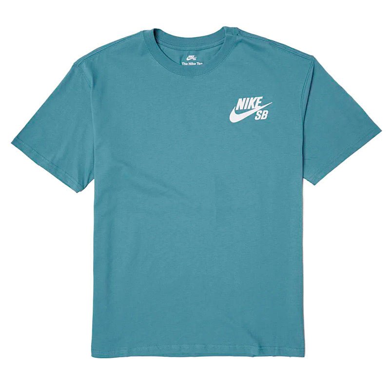 Nike SB Logo Tee in Mineral Teal - Goodnews Skateshop