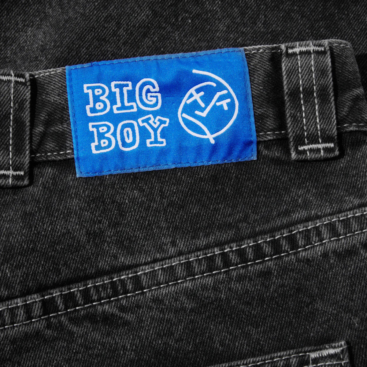 Polar Big Boy Jeans in Silver Black - Goodnews Skateshop