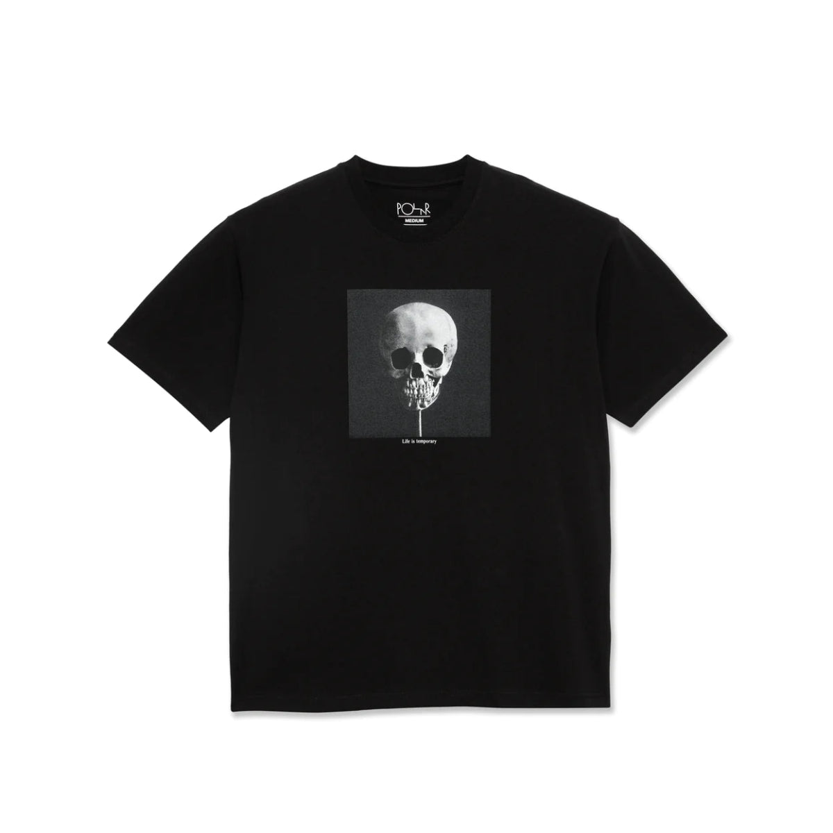 Polar Morphology T-Shirt in Black - Goodnews Skateshop