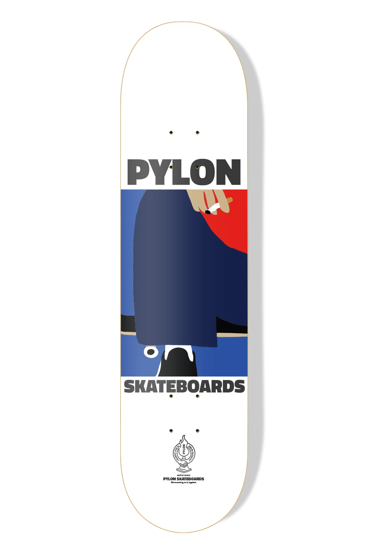 Pylon Smoke Break Deck 8.5 - Goodnews Skateshop