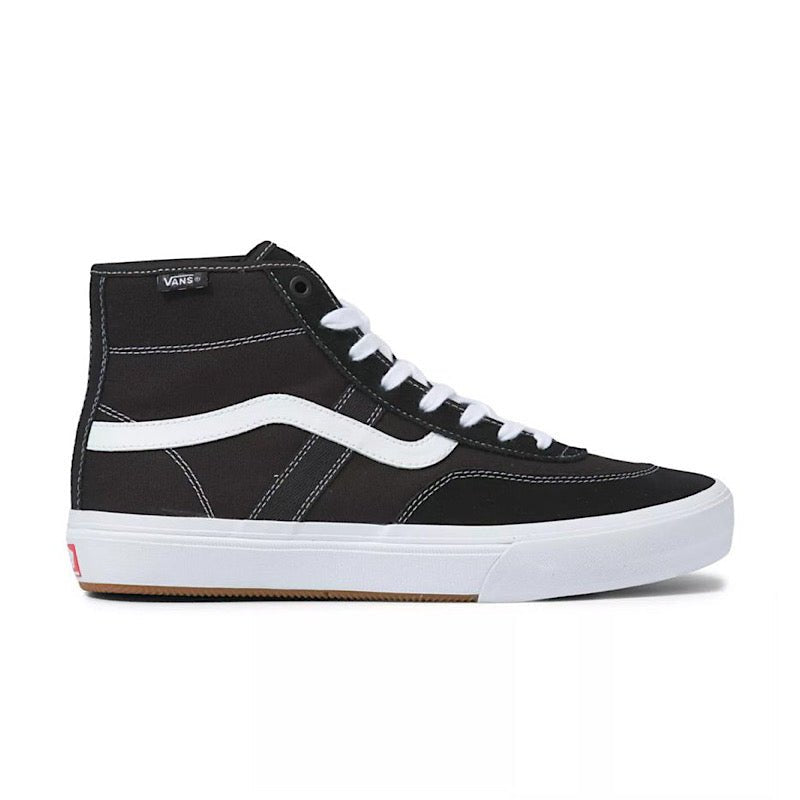 Vans Crockett High in Black/White - Goodnews Skateshop